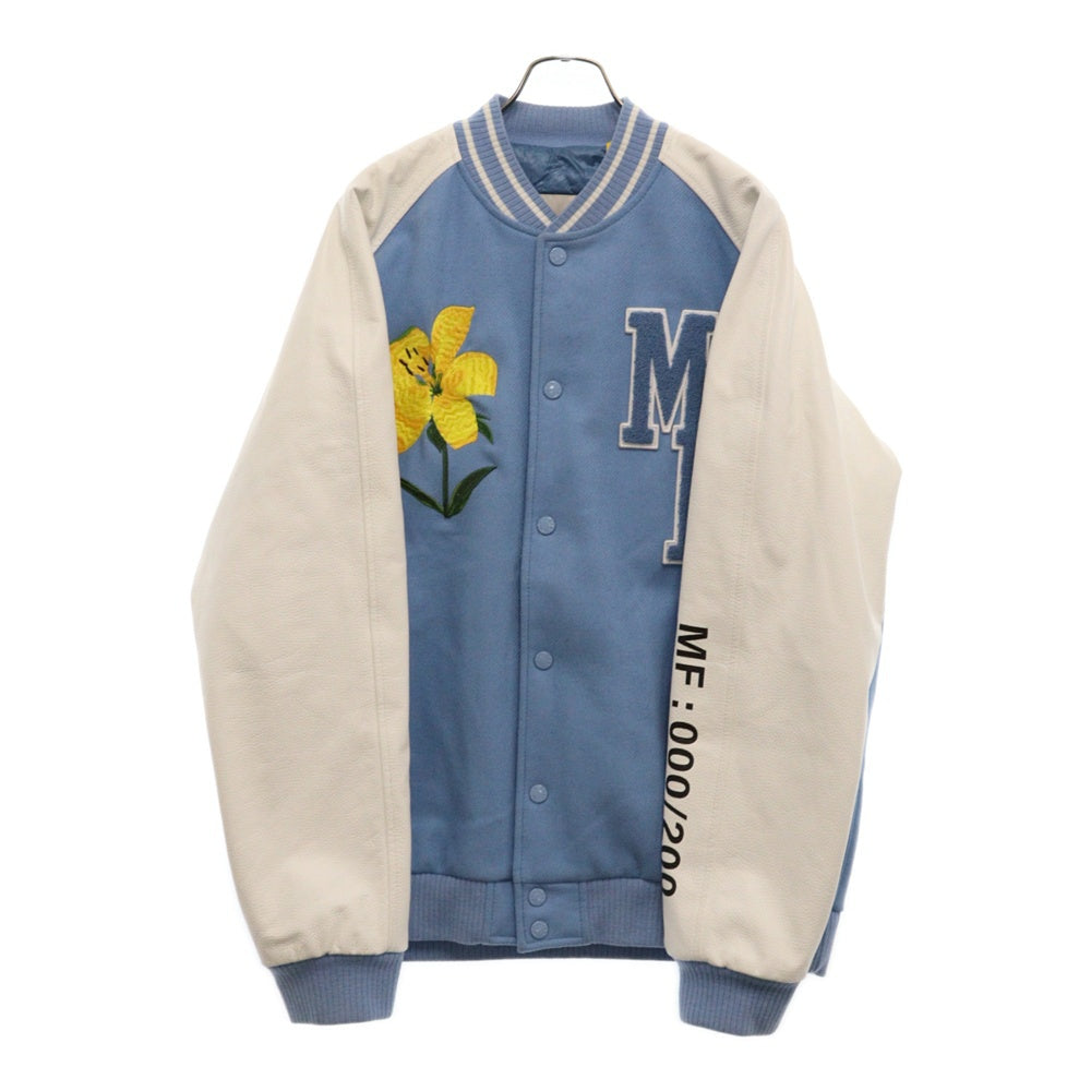 MONCLER GENIUS(モンクレール ジーニアス) fragment Celsia I209U1A00023M3084 ダウンバーシティジャケット スタジャン ブルー
