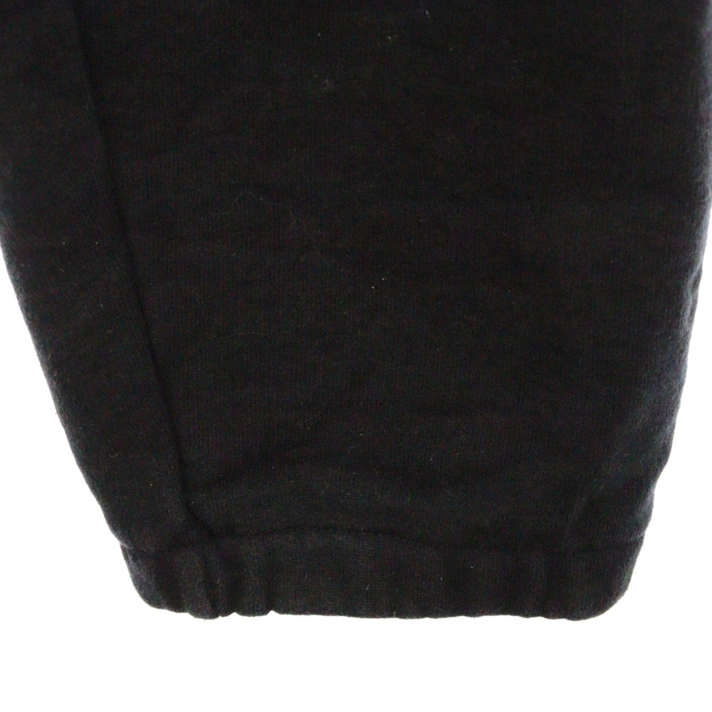CHROME HEARTS(クロムハーツ) SAILIN Y NOT Cemetery Cross Sweat Pants ワイノットセメタリークロス刺繍 スウェットパンツ ブラック