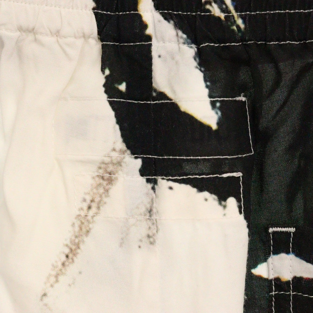WACKO MARIA(ワコマリア) 23SS ×JEAN MICHEL BASQUIAT/HAWAIIAN SHORTS(TYPE-2) ジャンミシェルバスキア 総柄ショートパンツ ホワイト BASQUIAT-WH-HI18