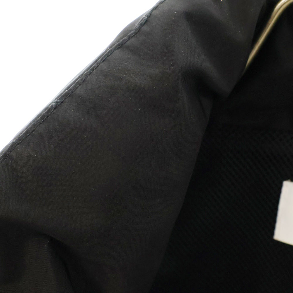 FTW(エフティーダブリュー) ZIP UP NYLON VEST ジップアップナイロンベスト ブラック FT002104BW