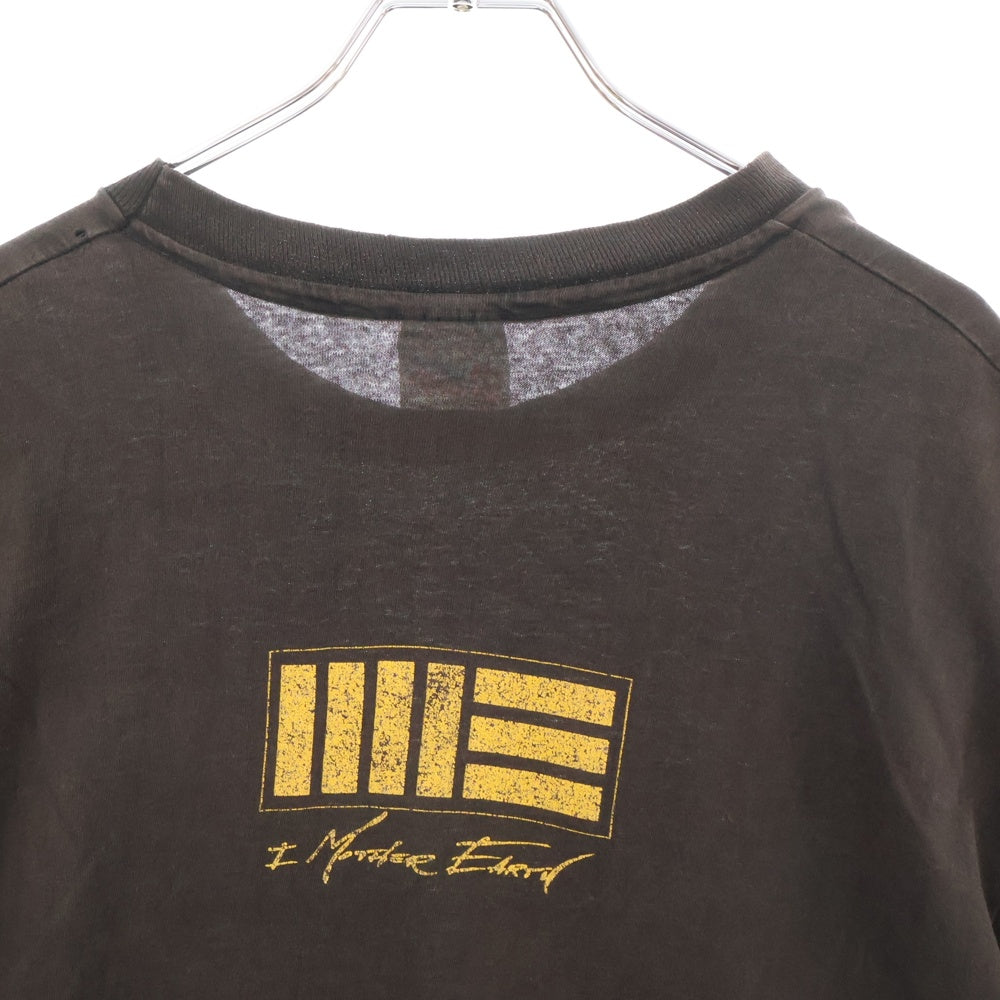 VINTAGE(ヴィンテージ) 90s I MOTHER ESRTH T-Shrts アイマザーアース Hanesタグ クルーネック半袖Tシャツカットソー ブラック
