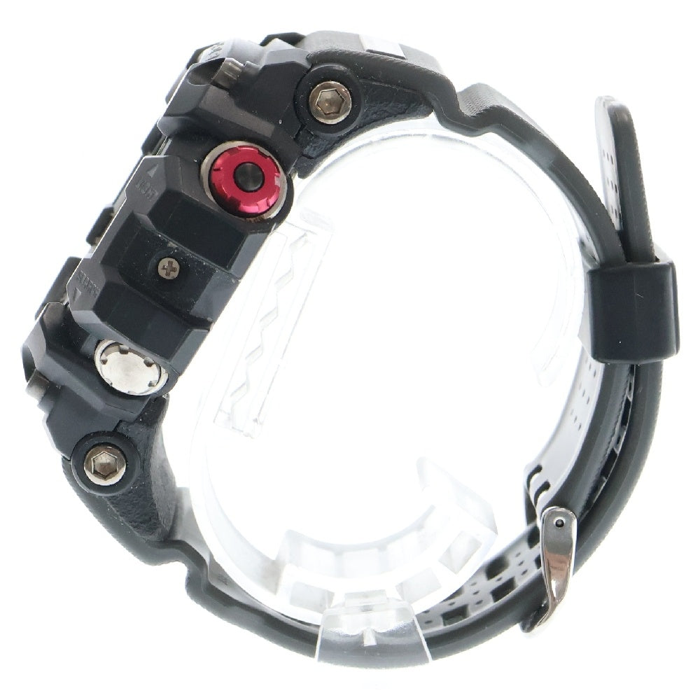 CASIO G-SHOCK(カシオ ジーショック) GWG-100-1A8 MUDMASTER マッドマスター 電波ソーラー ダブルLEDライト 防塵・防泥構造 デジアナ クォーツ腕時計 ブラック