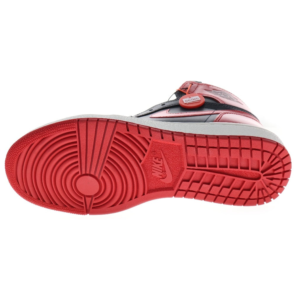 NIKE(ナイキ) AIR JORDAN 1 HIGH 85 BRED 2025 HV6674-067 エアジョーダン 1 ブレッド ハイカットスニーカー レッド/ブラック US9/27cm