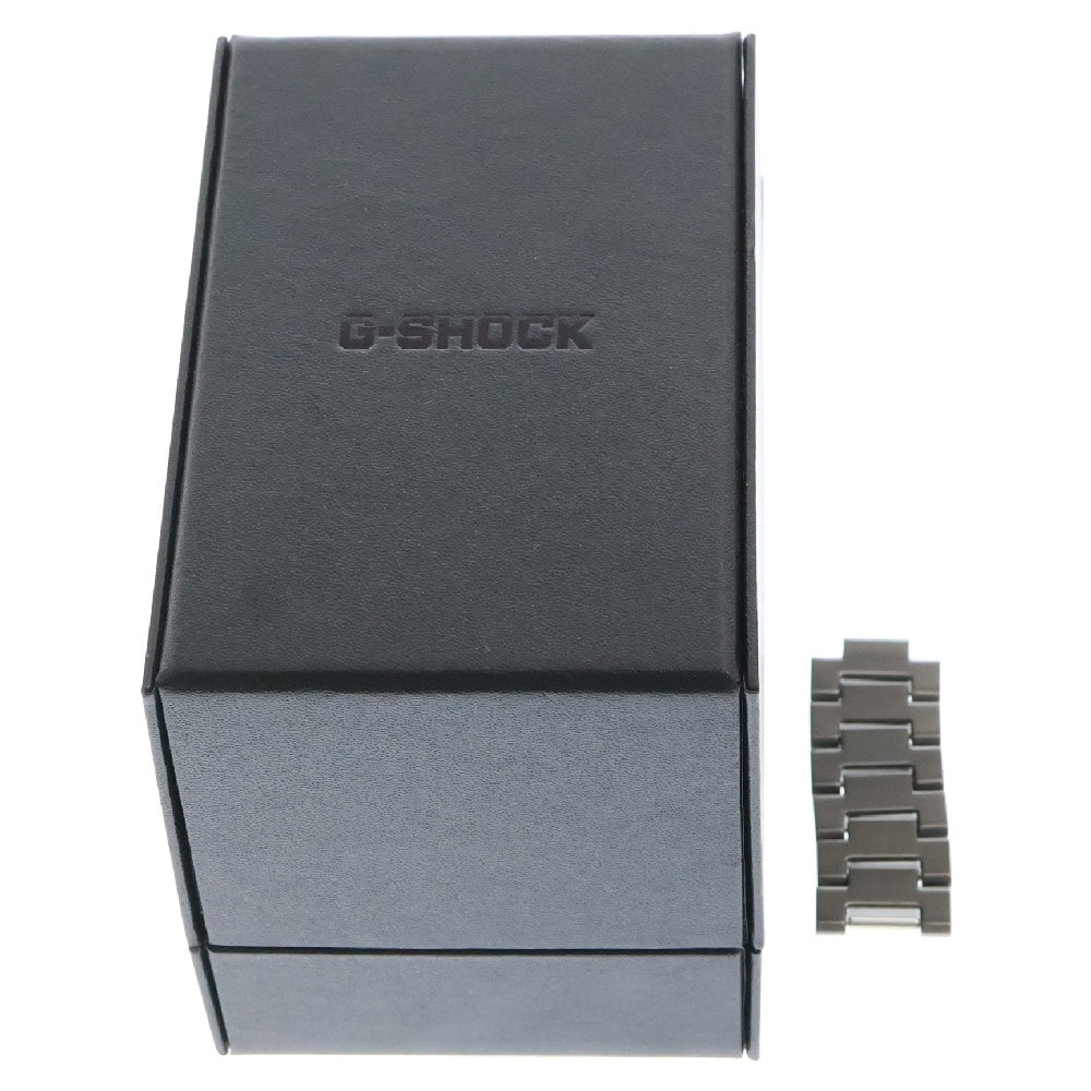 CASIO G-SHOCK(カシオ ジーショック) 2100シリーズ フルメタル スマートフォンリンク 腕時計 デジアナ 電波ソーラー ブラック GM-B2100BD-1AJF