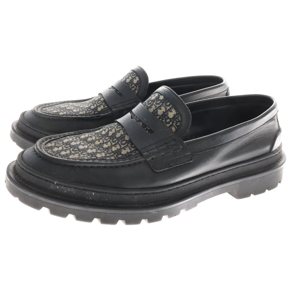 DIOR(ディオール) EXPLORER オブリークレザーシューズ ブラック ME0621