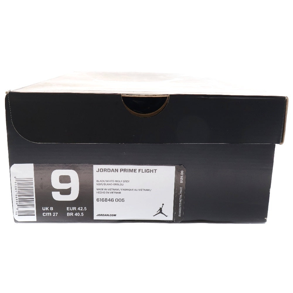 NIKE(ナイキ) JORDAN PRIME FLIGHT 616846-005 ジョーダン プライム フライト ハイカットスニーカー ブラック US9/27cm