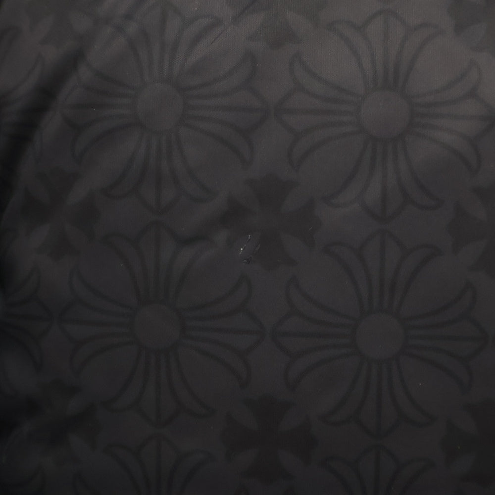CHROME HEARTS(クロムハーツ) STIFF V2 FBRC スティッフ CHプラス総柄クロスボールボタンダウンジャケット ダガージップ ブラック
