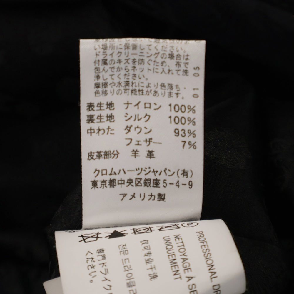 CHROME HEARTS(クロムハーツ) STIFF V2 FBRC スティッフ CHプラス総柄クロスボールボタンダウンジャケット ダガージップ ブラック