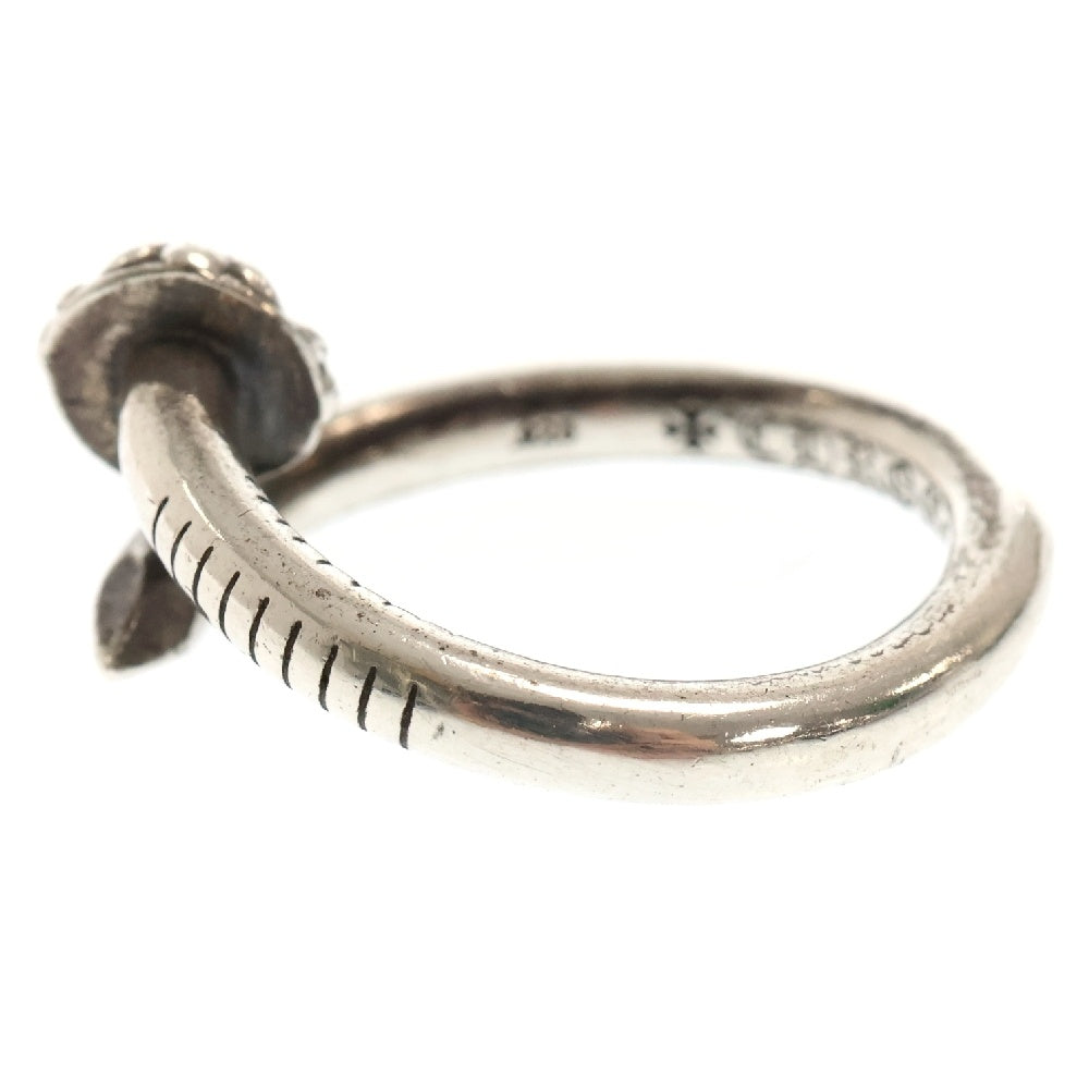 CHROME HEARTS(クロムハーツ) NAIL CRSBALL ネイル クロスボール リング シルバー BCA349