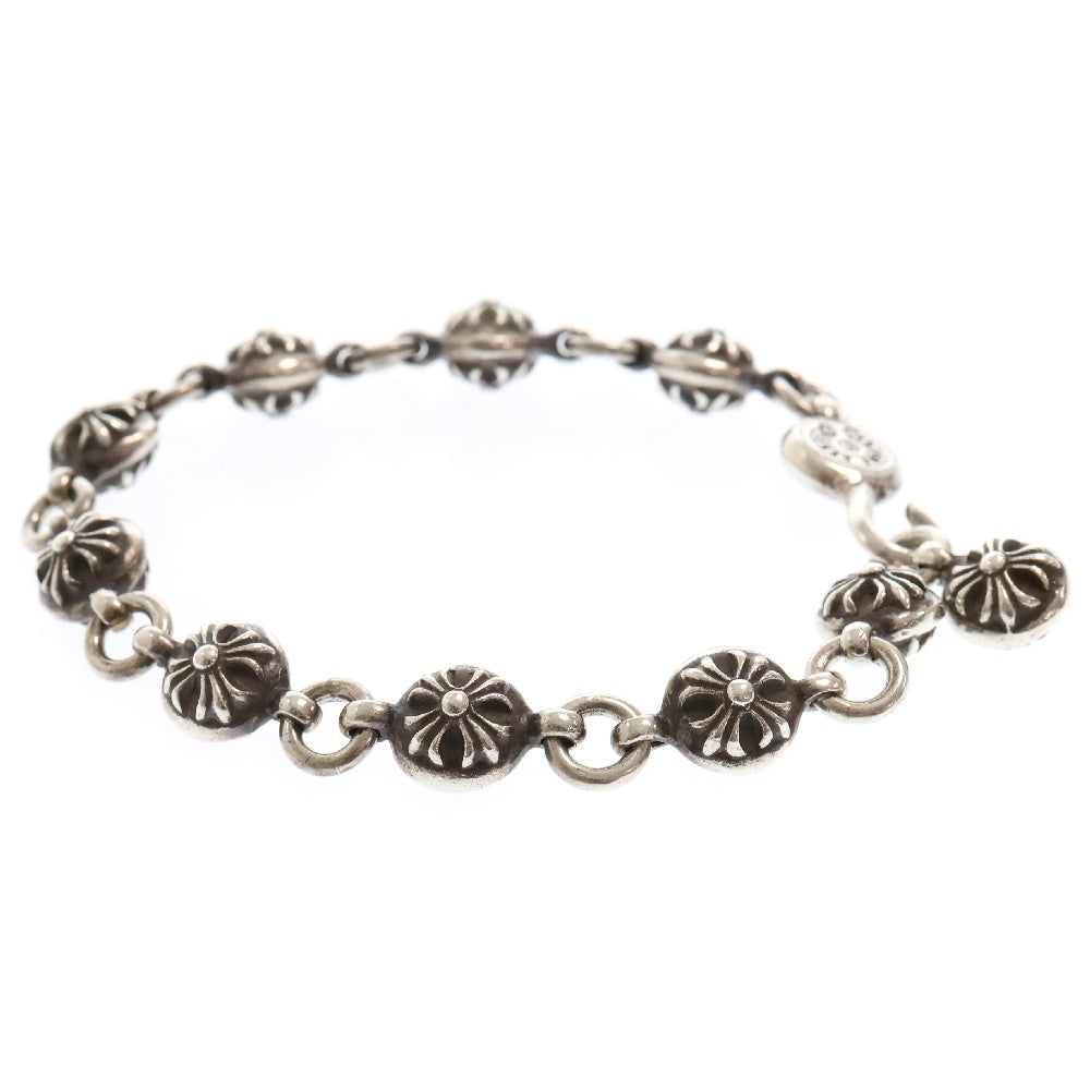 CHROME HEARTS(クロムハーツ) NO2 BALL #2クロスボールブレスレット シルバー BCA176
