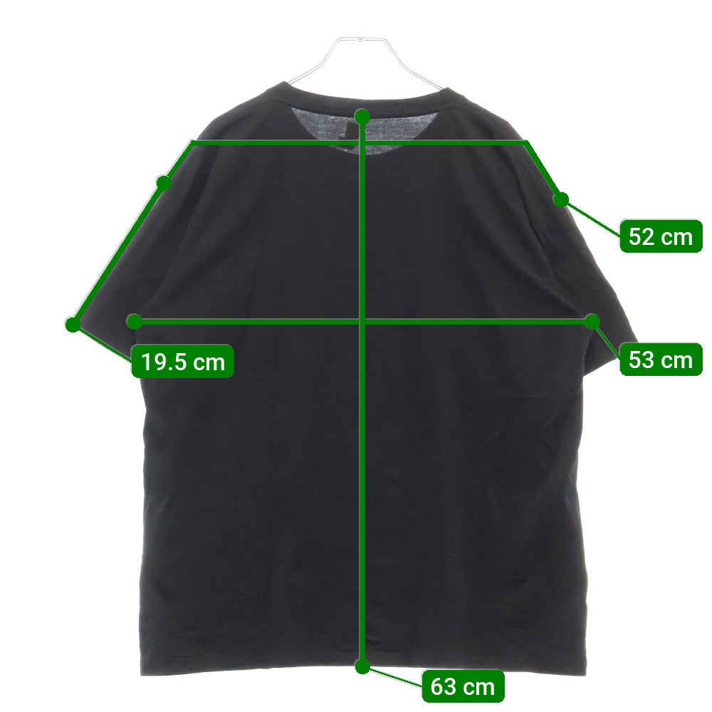 CELINE(セリーヌ) 21AW チェッカースタッズロゴ半袖カットソー 半袖Tシャツ ブラック 2X800501F