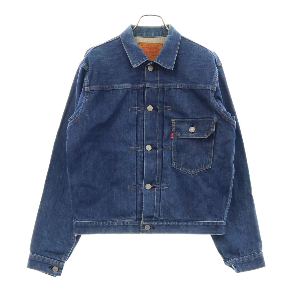 Levi's(リーバイス) 1st 7701SXX Denim Jacket BIG E J02-JT653-09-91 1st復刻 デニムジャケット 両面タブ ビッグE ボタン裏J02 インディゴ