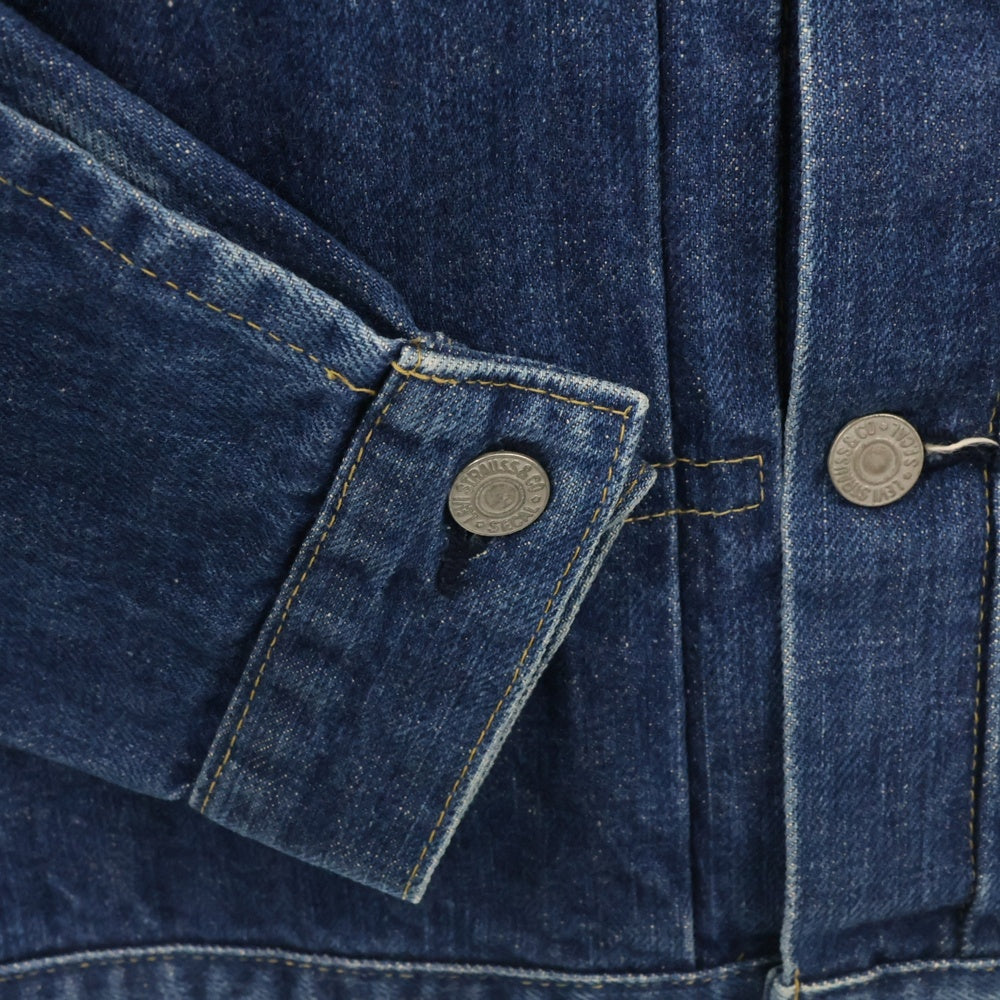 Levi's(リーバイス) 1st 7701SXX Denim Jacket BIG E J02-JT653-09-91 1st復刻 デニムジャケット 両面タブ ビッグE ボタン裏J02 インディゴ