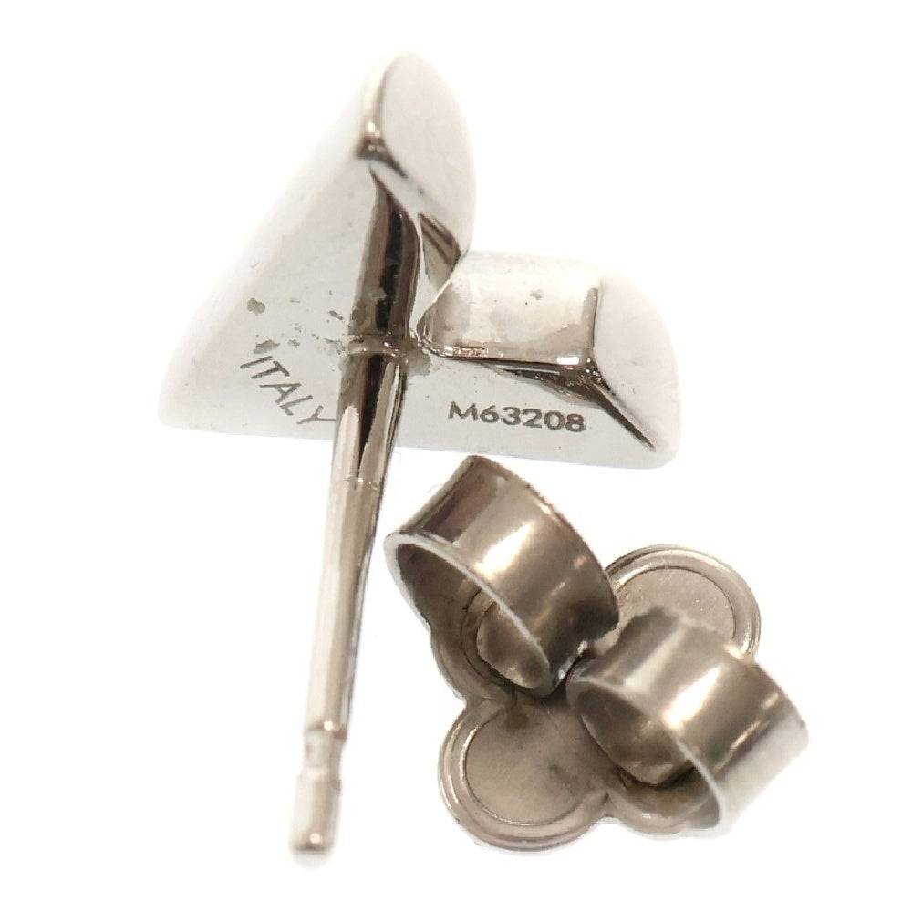 LOUIS VUITTON(ルイヴィトン) Essential V Logo Earrings M63208 エセンシャルV ピアス シルバー