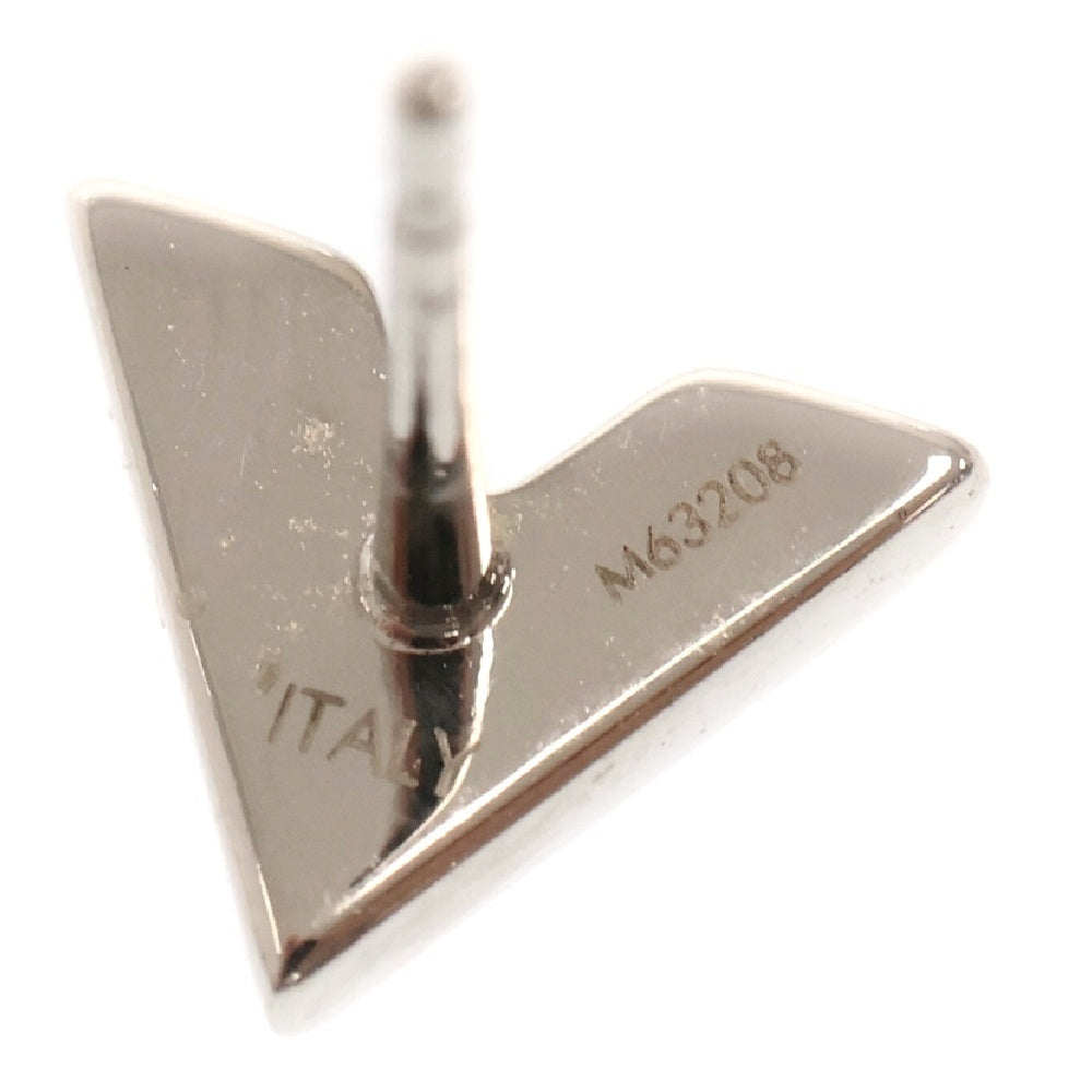 LOUIS VUITTON(ルイヴィトン) Essential V Logo Earrings M63208 エセンシャルV ピアス シルバー