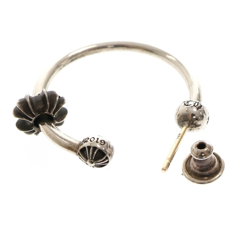 CHROME HEARTS(クロムハーツ) CH PLUS SPINNER HOOP MINI CHプラススピナーフープピアス シルバー