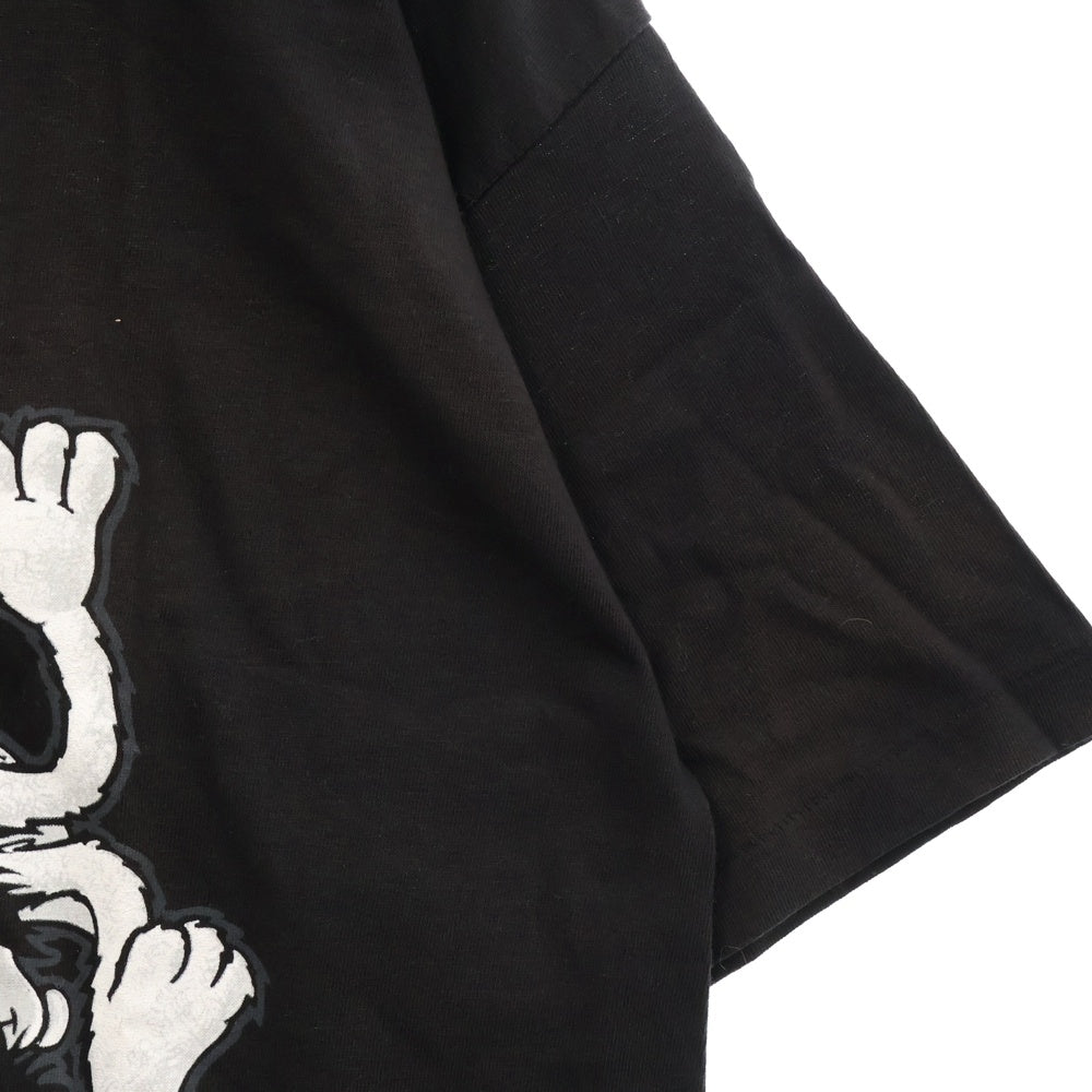 VINTAGE(ヴィンテージ) 90s VINTAGE SESAME STREET TEE MADE IN USA ヴィンテージ セサミストリートプリント半袖カットソー 半袖Tシャツ シングルステッチ アメリカ製 ブラック