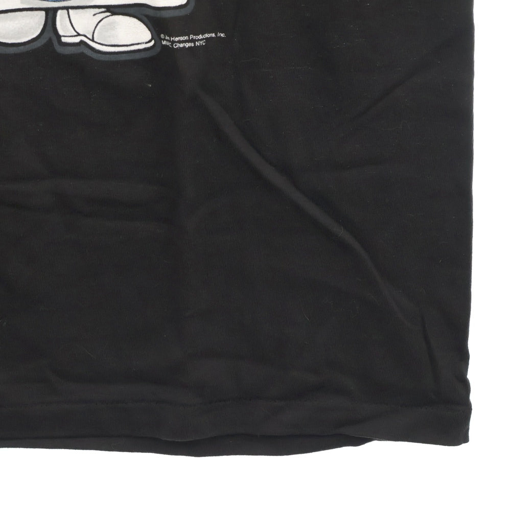 VINTAGE(ヴィンテージ) 90s VINTAGE SESAME STREET TEE MADE IN USA ヴィンテージ セサミストリートプリント半袖カットソー 半袖Tシャツ シングルステッチ アメリカ製 ブラック