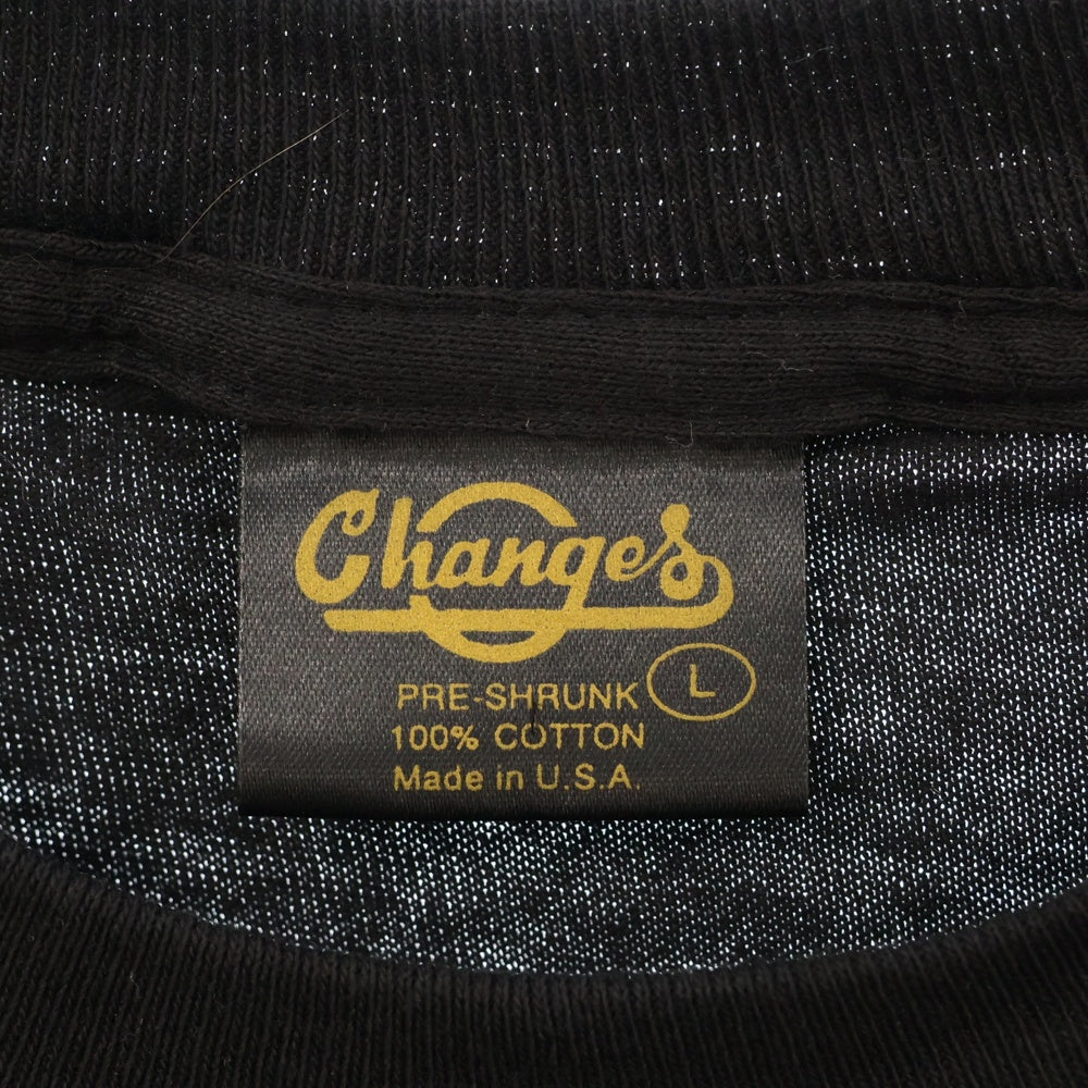 VINTAGE(ヴィンテージ) 90s VINTAGE SESAME STREET TEE MADE IN USA ヴィンテージ セサミストリートプリント半袖カットソー 半袖Tシャツ シングルステッチ アメリカ製 ブラック