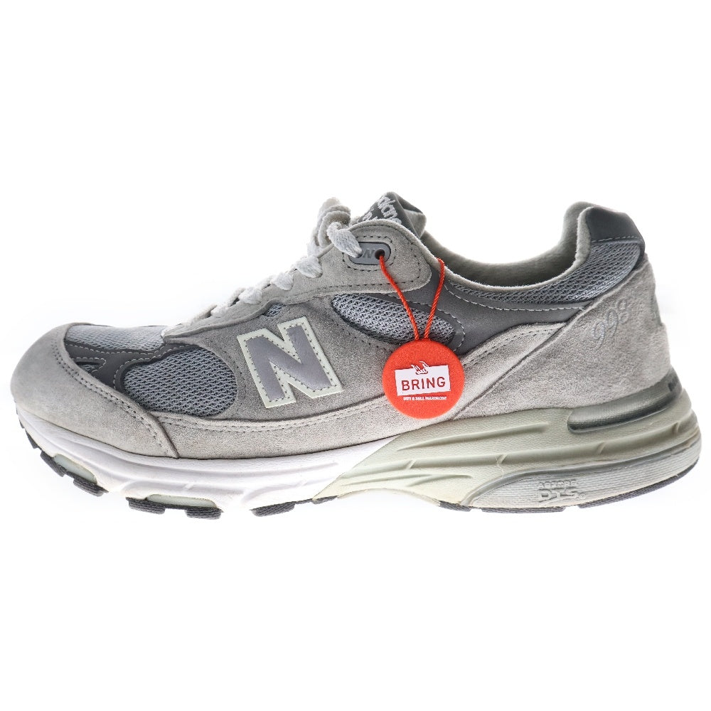 New Balance(ニューバランス) 993 Made in USA Suede Low Cut Sneakers MR993GL アメリカ製 スエード ローカットスニーカー グレー US10 1/2/28.5cm