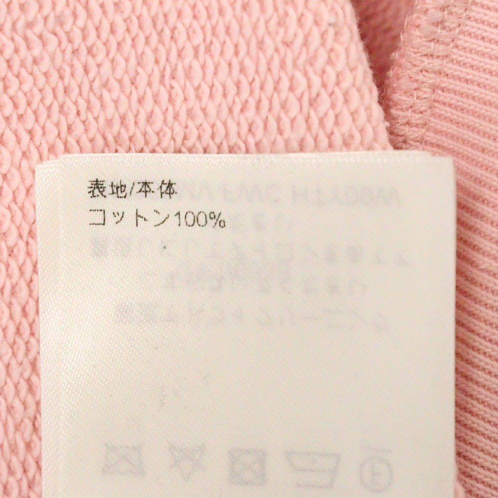 LOUIS VUITTON(ルイヴィトン) 25AW Logo Embroidery Sweatshirt RM252MV FWC HTY09W ロゴ エンブロイダリー クルーネックスウェットトレーナー ピンク