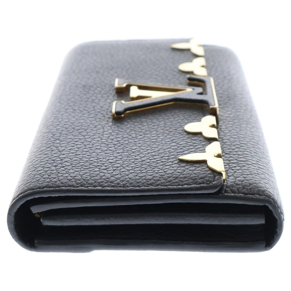 LOUIS VUITTON(ルイヴィトン) トリヨン ポルトフォイユカプシーヌ ロングウォレット 長財布 ブラック M64551