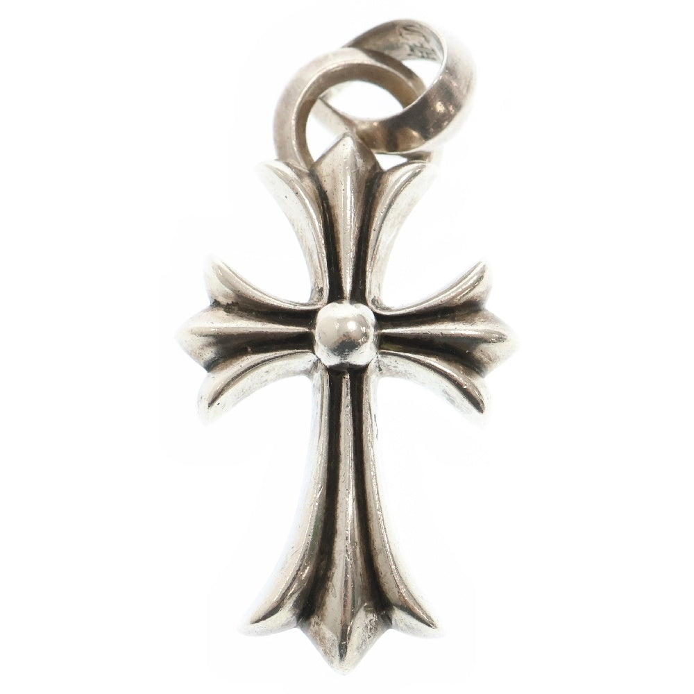 CHROME HEARTS(クロムハーツ) CH CRS SML W/BALE Wベイル スモールCHクロス ペンダントトップ シルバー BCA218