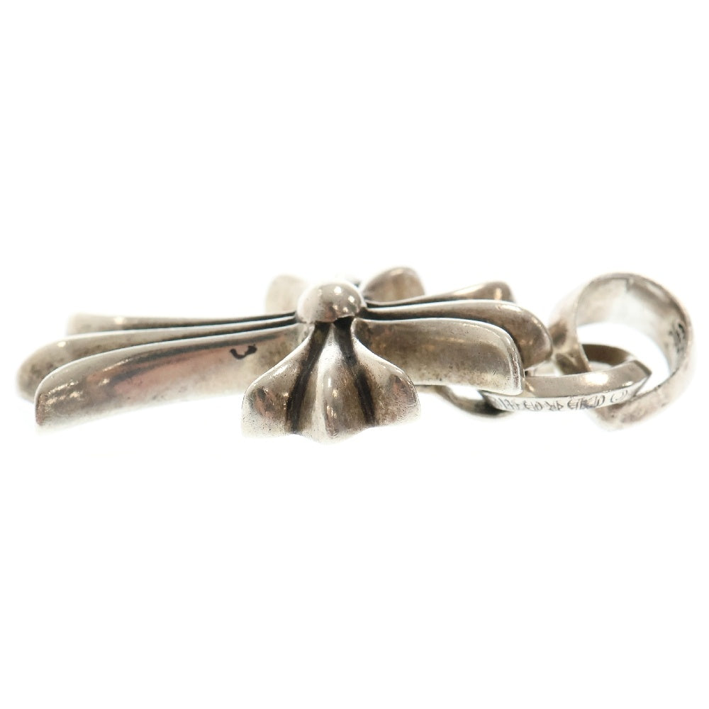 CHROME HEARTS(クロムハーツ) CH CRS SML W/BALE Wベイル スモールCHクロス ペンダントトップ シルバー BCA218