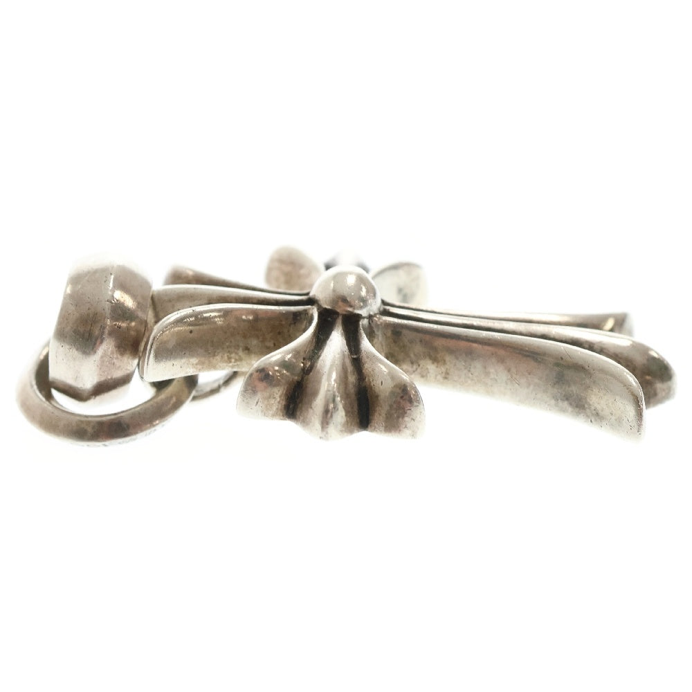 CHROME HEARTS(クロムハーツ) CH CRS SML W/BALE Wベイル スモールCHクロス ペンダントトップ シルバー BCA218