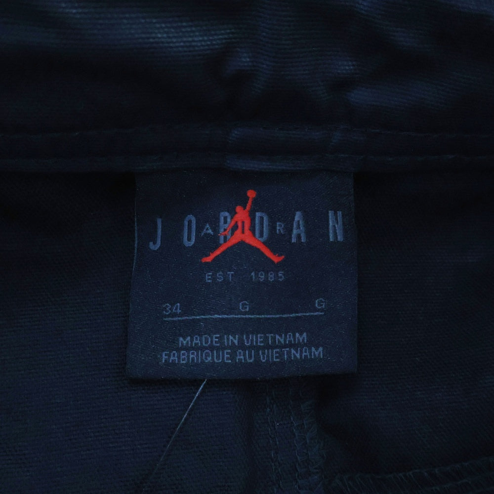 JORDAN BRAND(ジョーダンブランド) ×Travis Scott M WAXED SHORT PANT DZ5477-010 ×トラヴィス スコット ワックス ショートパンツ ハーフパンツ ブラック