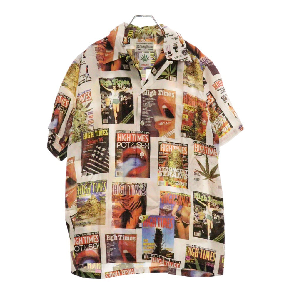 WACKO MARIA(ワコマリア) ×HIGH TIMES S/S Shirts HAWAIIAN SHIRT ×ハイタイムズ ハワイアンシャツ アロハシャツ 半袖シャツ マルチカラー
