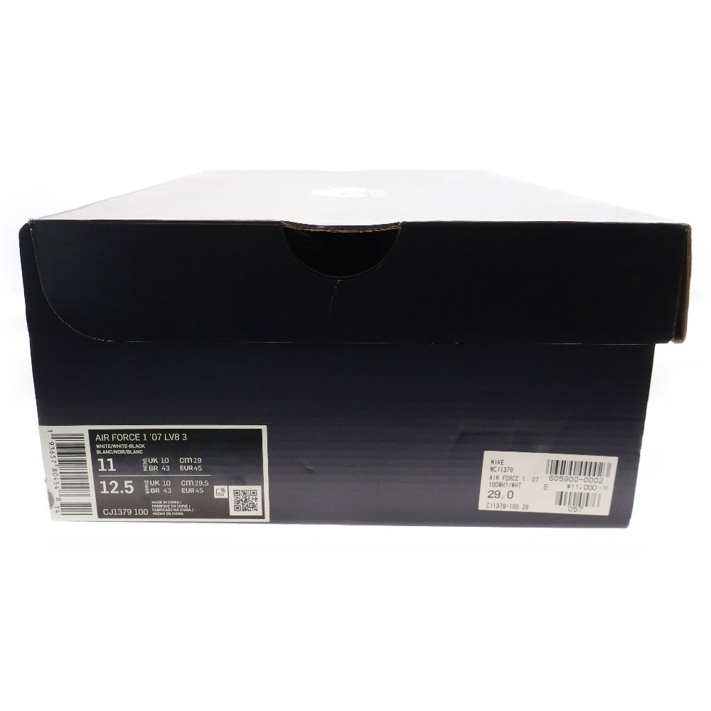 NIKE(ナイキ) AIR FORCE 1 '07 LV8 3 DOUBLE BRANDING エアフォース1 '07 レベルエイト 3 ”ダブルブランディング” ローカットスニーカー シューズ US11/29cm CJ1379-100