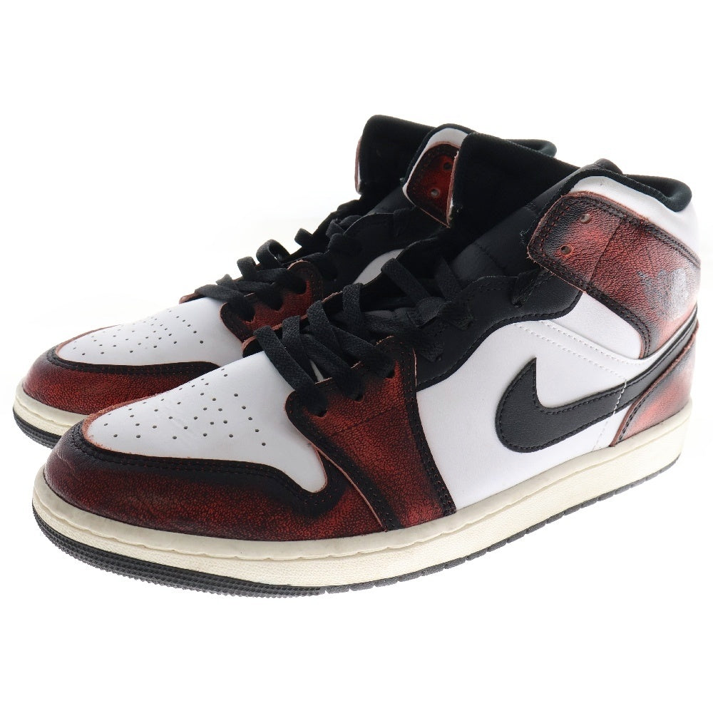 NIKE(ナイキ) AIR JORDAN1 MID SE WEAR AWAY DV9565-006 エアジョーダン1 ミッド ハイカットスニーカー シューズ US12/30cm
