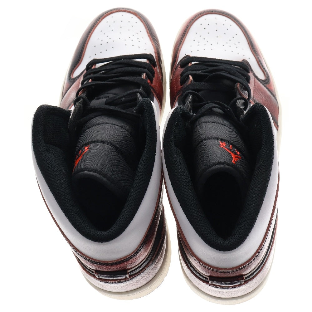 NIKE(ナイキ) AIR JORDAN1 MID SE WEAR AWAY DV9565-006 エアジョーダン1 ミッド ハイカットスニーカー シューズ US12/30cm
