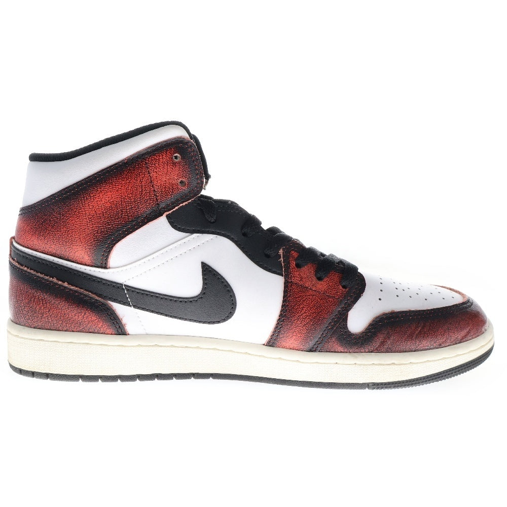 NIKE(ナイキ) AIR JORDAN1 MID SE WEAR AWAY DV9565-006 エアジョーダン1 ミッド ハイカットスニーカー シューズ US12/30cm