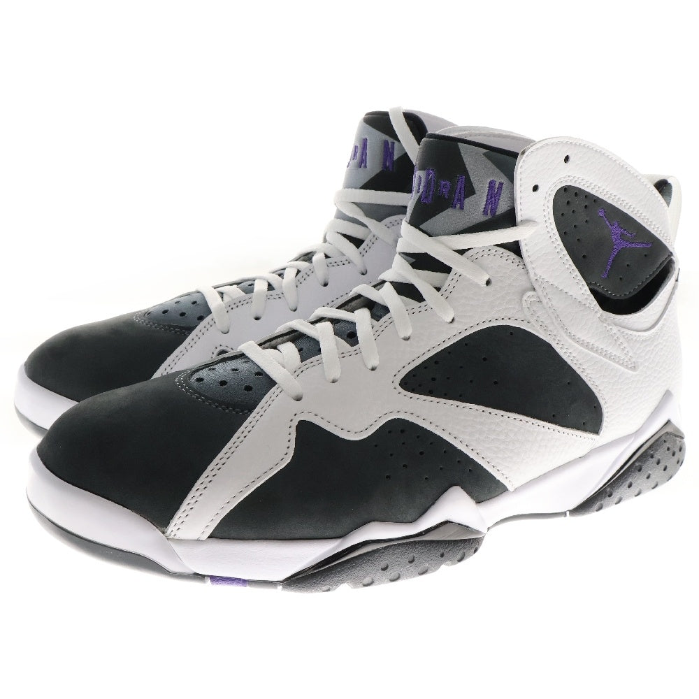 NIKE(ナイキ) AIR JORDAN 7 RETRO Flint CU9307-100 エアジョーダン7 レトロ ハイカットスニーカー シューズ ホワイト/グレー US12/30cm