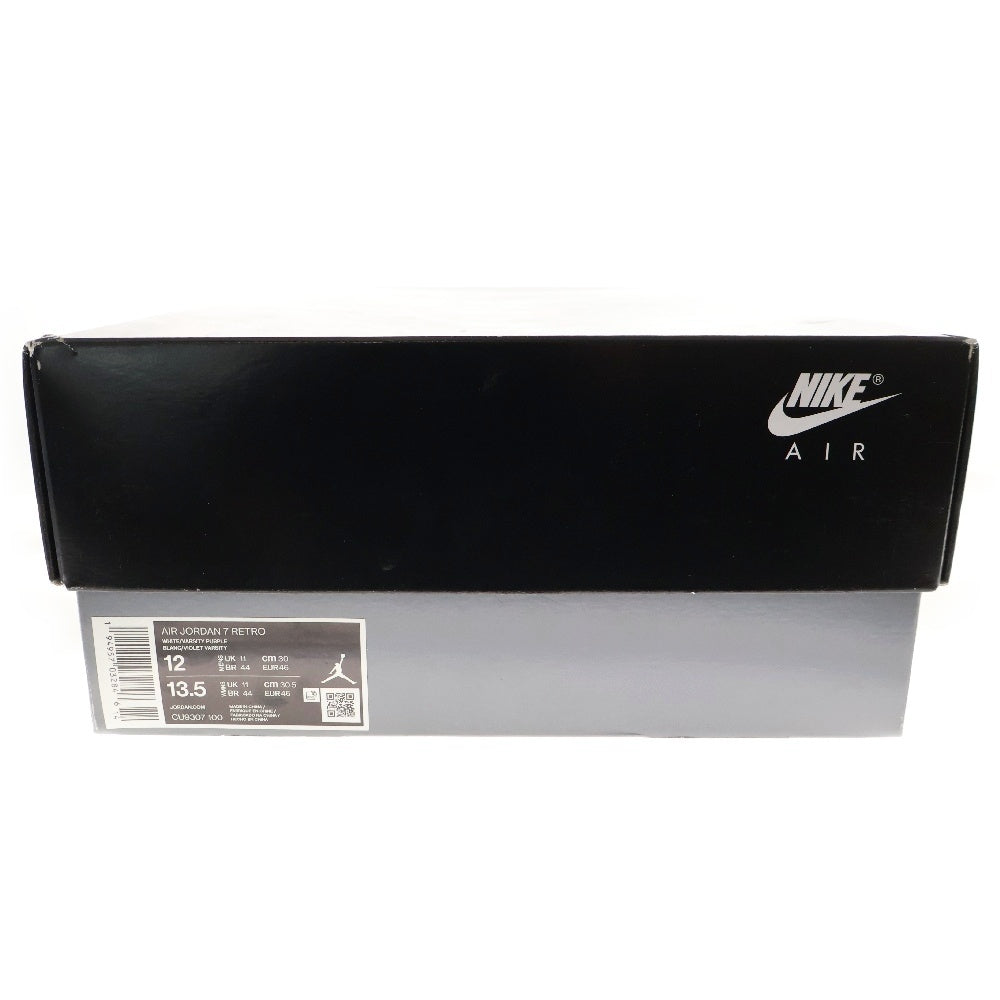 NIKE(ナイキ) AIR JORDAN 7 RETRO Flint CU9307-100 エアジョーダン7 レトロ ハイカットスニーカー シューズ ホワイト/グレー US12/30cm