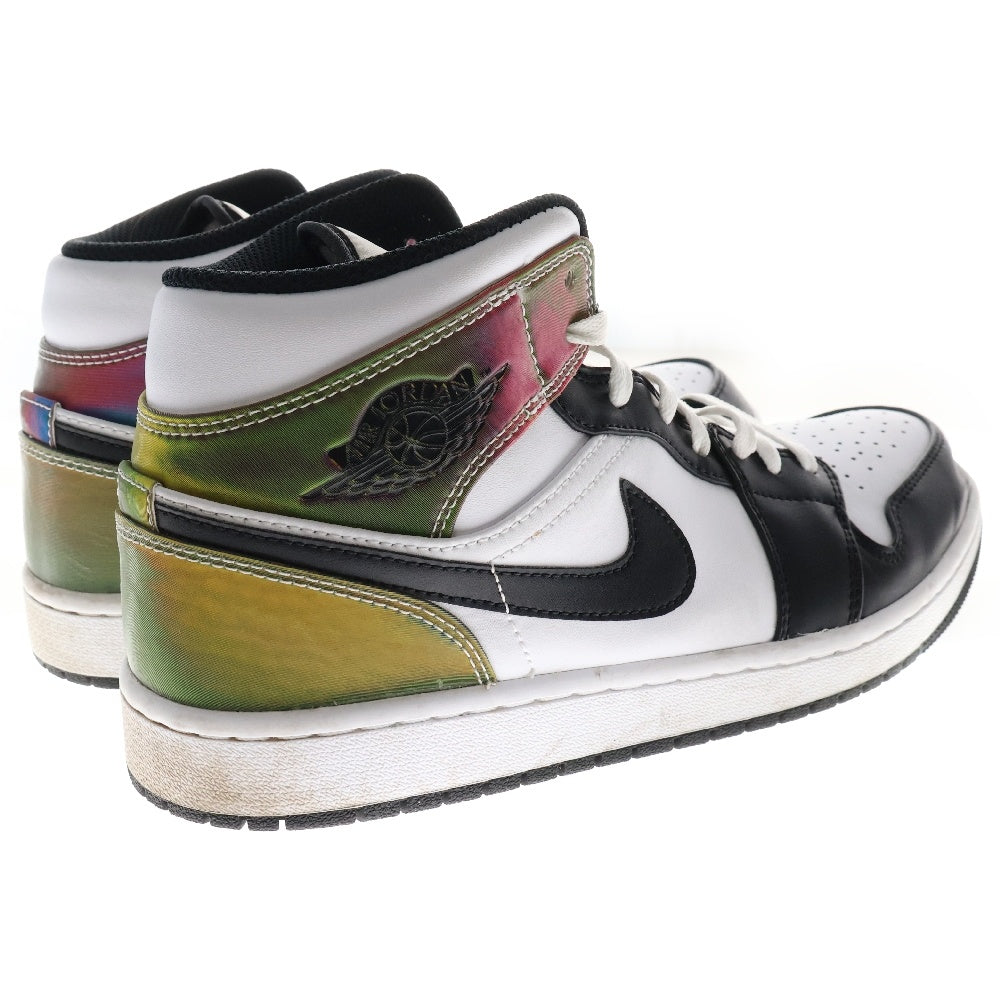 NIKE(ナイキ) AIR JORDAN1 MID SE HEAT SENSITIVE DM7802-100 エアジョーダン1 ミッド ハイカットスニーカー シューズ ホワイト US9.5/27.5cm