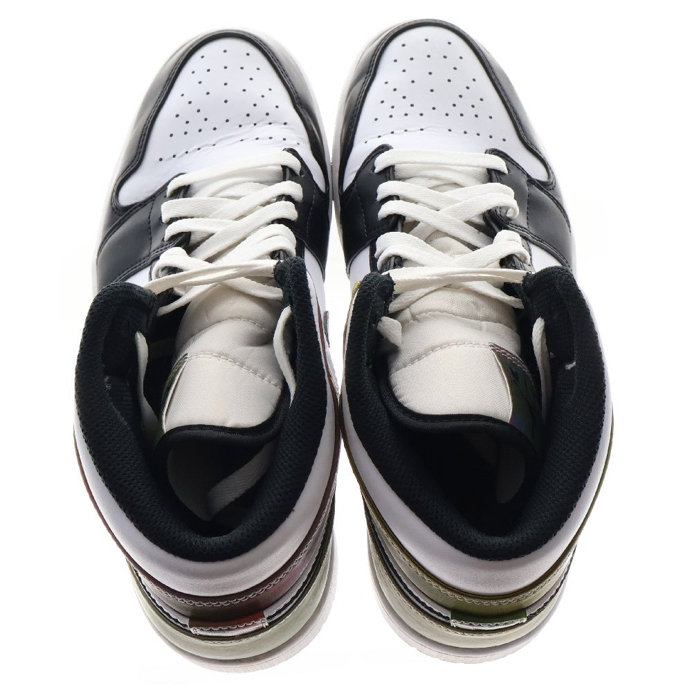 NIKE(ナイキ) AIR JORDAN1 MID SE HEAT SENSITIVE DM7802-100 エアジョーダン1 ミッド ハイカットスニーカー シューズ ホワイト US9.5/27.5cm