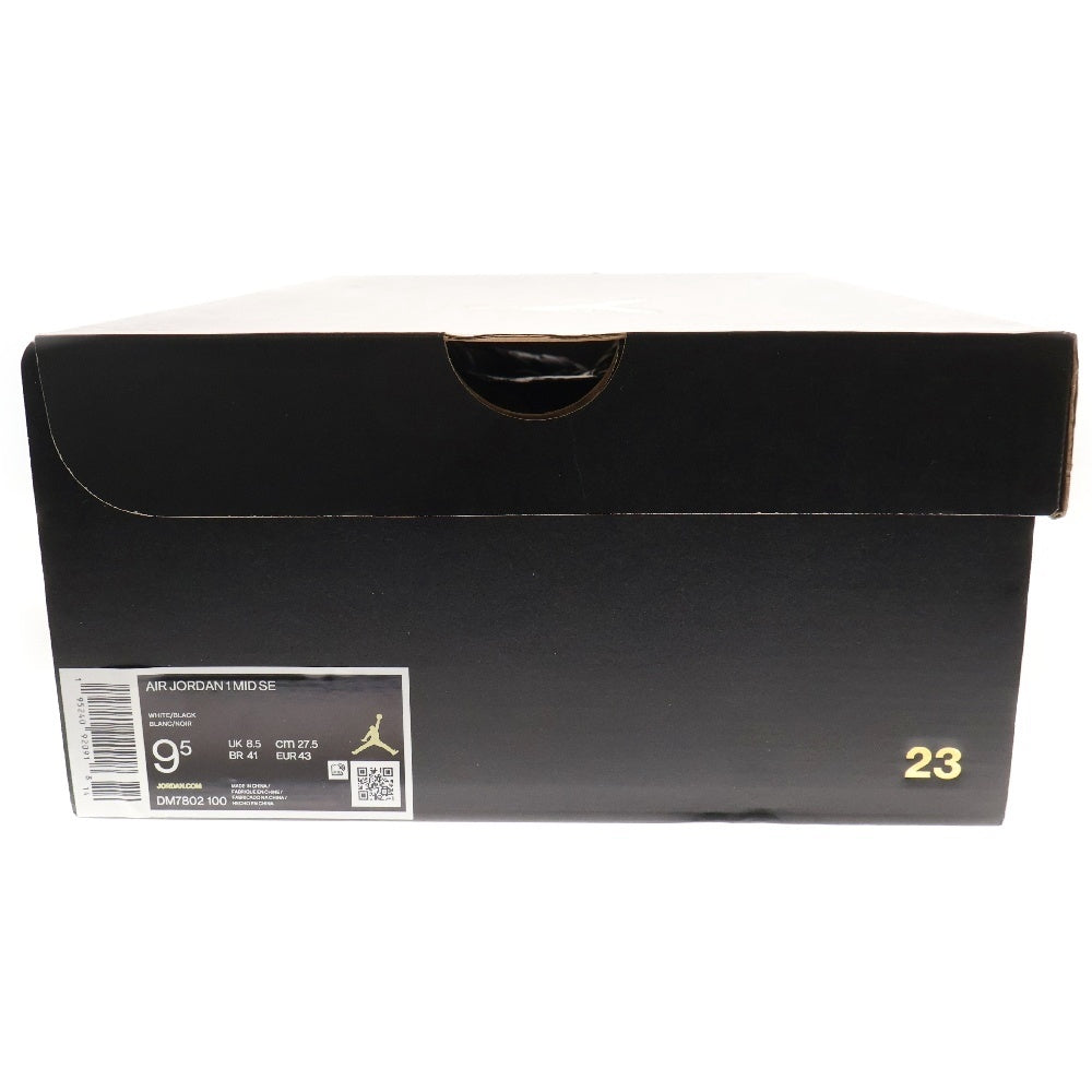 NIKE(ナイキ) AIR JORDAN1 MID SE HEAT SENSITIVE DM7802-100 エアジョーダン1 ミッド ハイカットスニーカー シューズ ホワイト US9.5/27.5cm