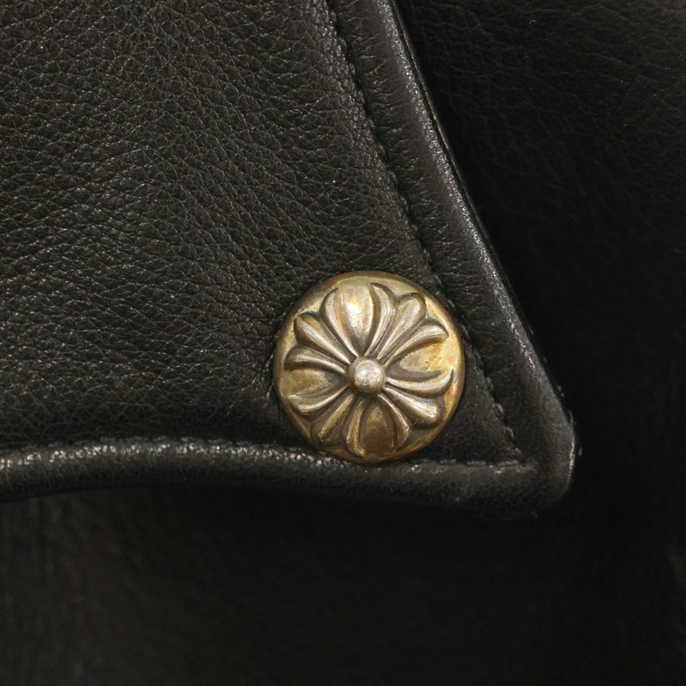CHROME HEARTS(クロムハーツ) JJ DEAN ダガージップダブルライダース レザージャケット ブラック