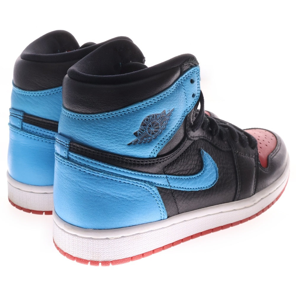 NIKE(ナイキ) WMNS AIR JORDAN 1 RETRO HIGH OG CD0461-046 ウィメンズ エアジョーダン 1 レトロ ハイカットスニーカー ブラック/ブルー/レッド US6.5/23.5cm レディース
