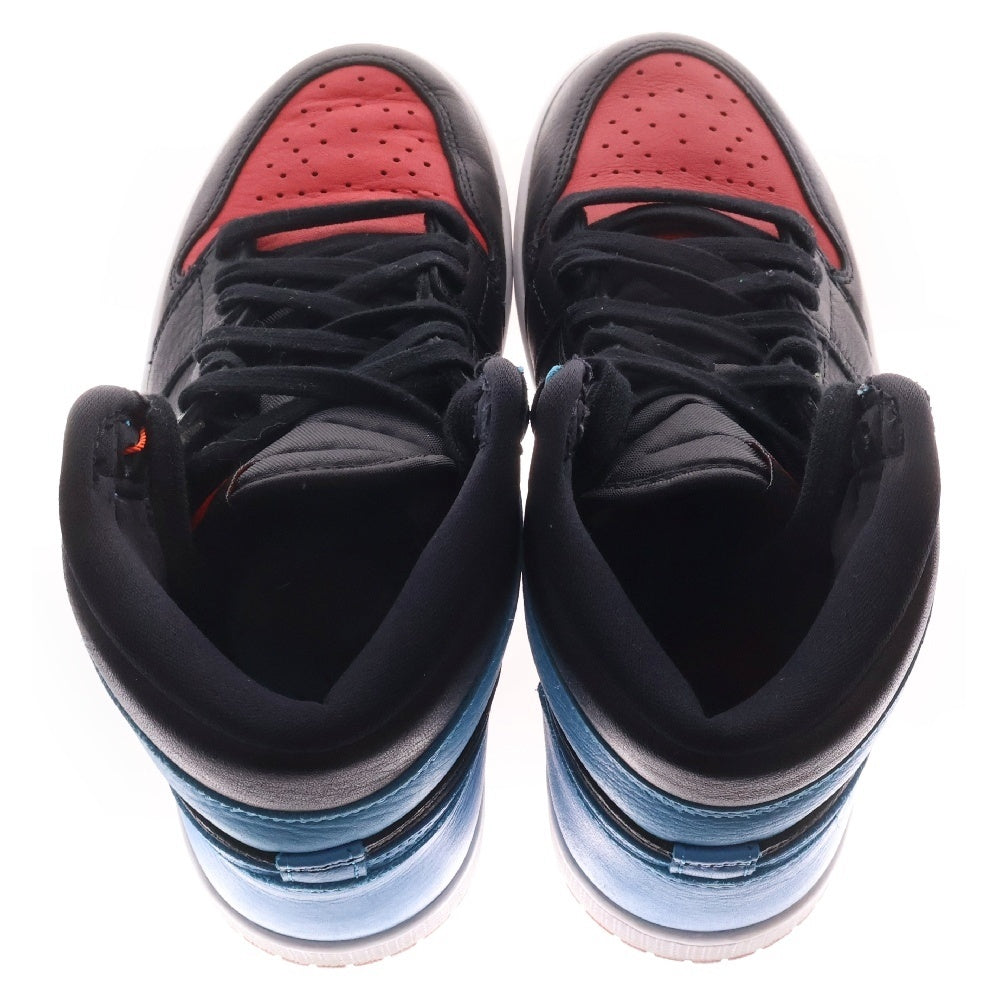 NIKE(ナイキ) WMNS AIR JORDAN 1 RETRO HIGH OG CD0461-046 ウィメンズ エアジョーダン 1 レトロ ハイカットスニーカー ブラック/ブルー/レッド US6.5/23.5cm レディース