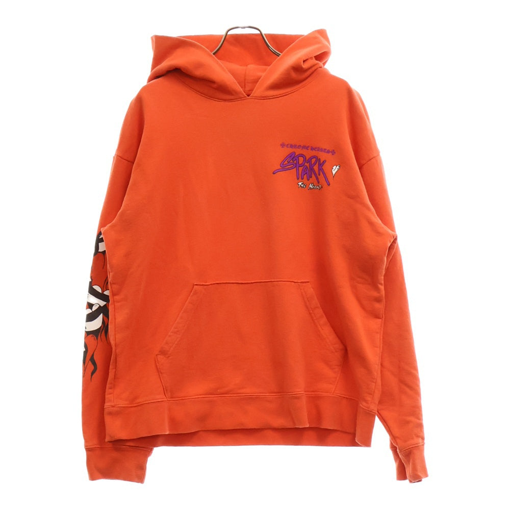CHROME HEARTS(クロムハーツ) ×MATTY BOY SWTSHRT PPO U HD PLVR MATTY RED マッティボーイチョンパープリテンスプルオーバーフーディ パーカー レッド