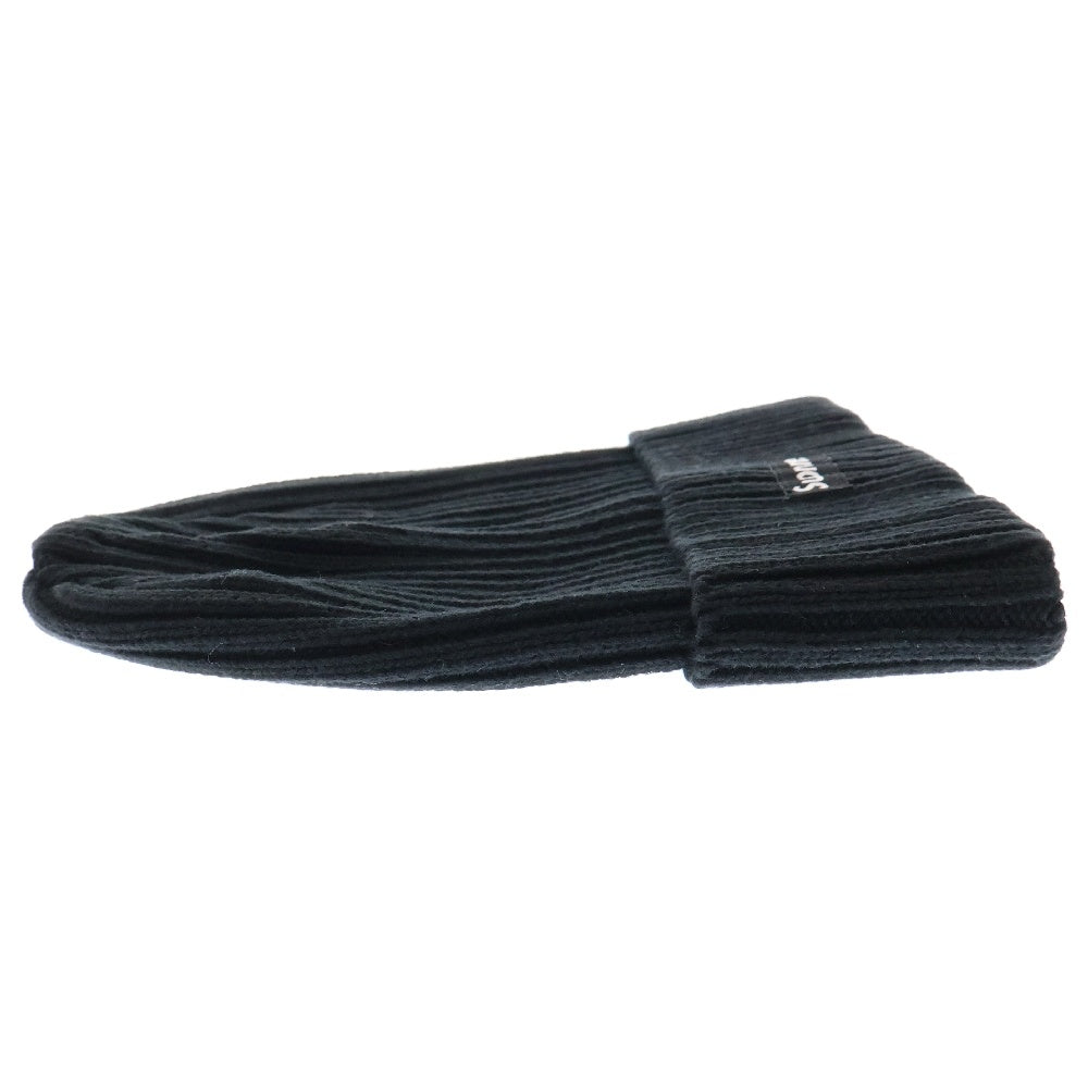 SUPREME(シュプリーム) 25SS Overdyed Beanie ボックスロゴビーニー ニット帽 ブラック