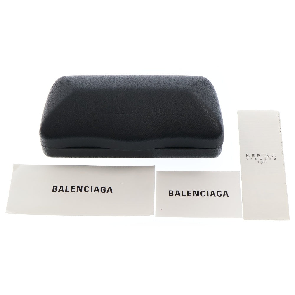 BALENCIAGA(バレンシアガ) BOSSY ROUND BBロゴテンプルサングラス 眼鏡 アイウェア ブラック BB0324SK