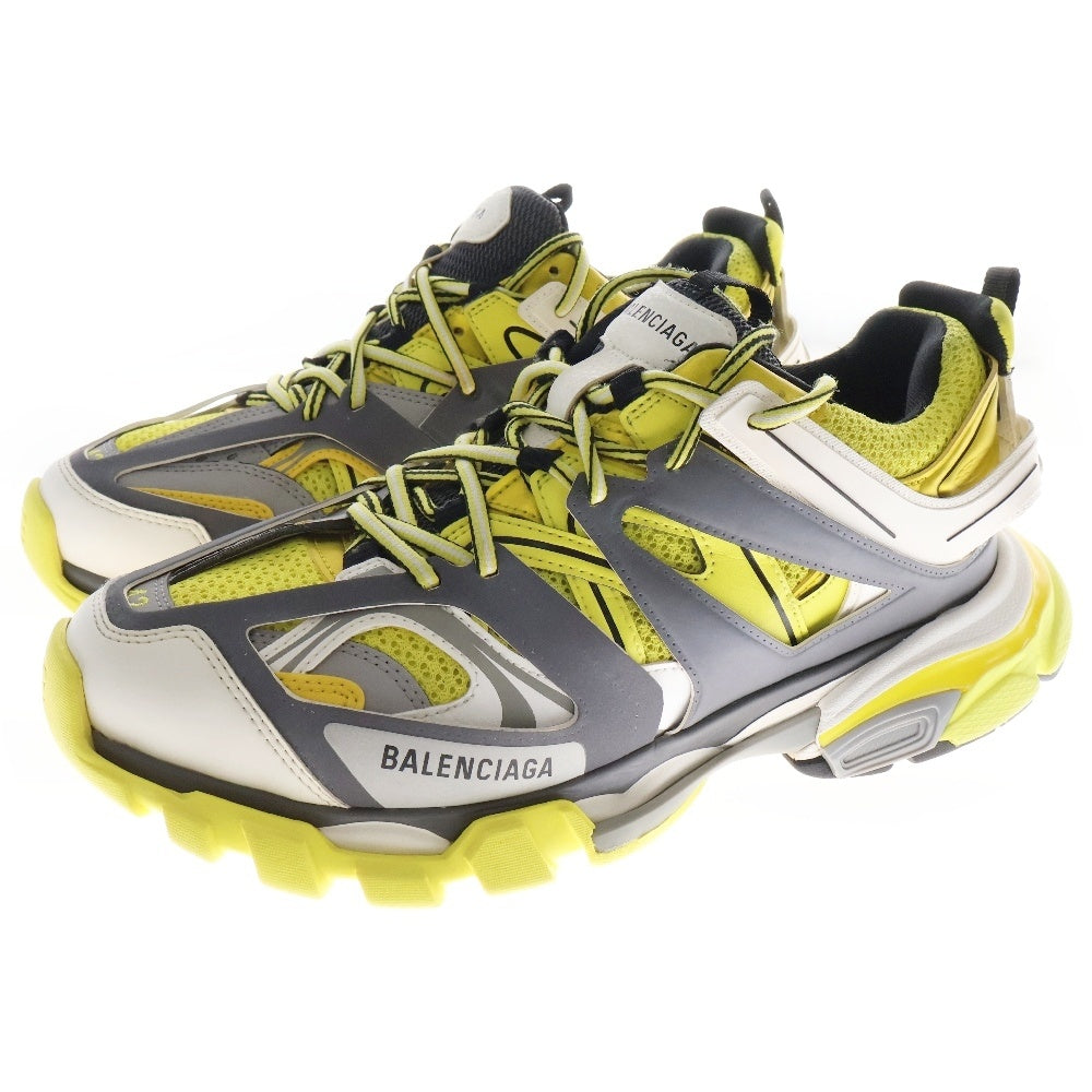BALENCIAGA(バレンシアガ) TRACK TRAINER 542023 トラックトレーナー ローカット スニーカー イエロー/ホワイト 42