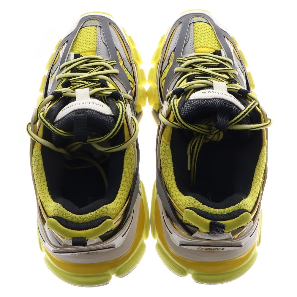 BALENCIAGA(バレンシアガ) TRACK TRAINER 542023 トラックトレーナー ローカット スニーカー イエロー/ホワイト 42