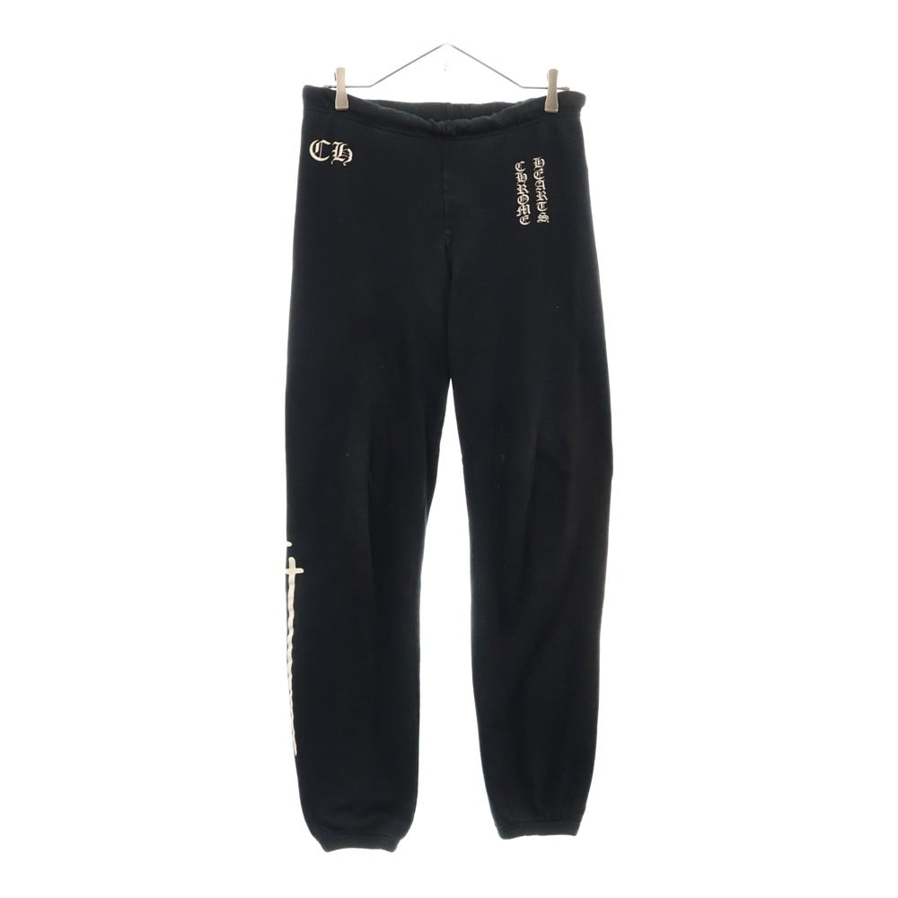 CHROME HEARTS(クロムハーツ) OLD Sweatpants RS3 クロスプリント スウェットパンツ ブラック