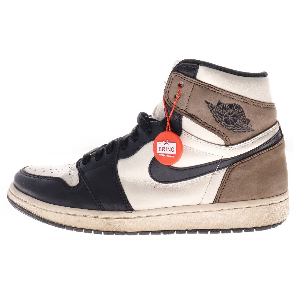 NIKE(ナイキ) AIR JORDAN 1 RETRO HIGH OG DARK MOCHA 555088-105 エアジョーダン1 レトロ ダークモカ ハイカットスニーカー ブラウン US9.5/27.5cm